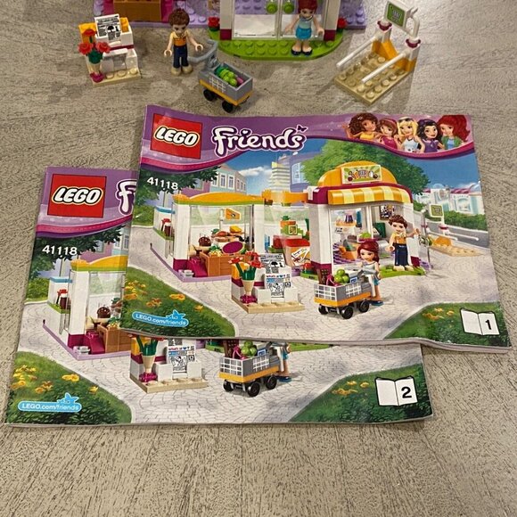 LEGO Friends 41118 Heartlake Supermarket 100% Complete Manuals Minifigures - Picture 2 of 7